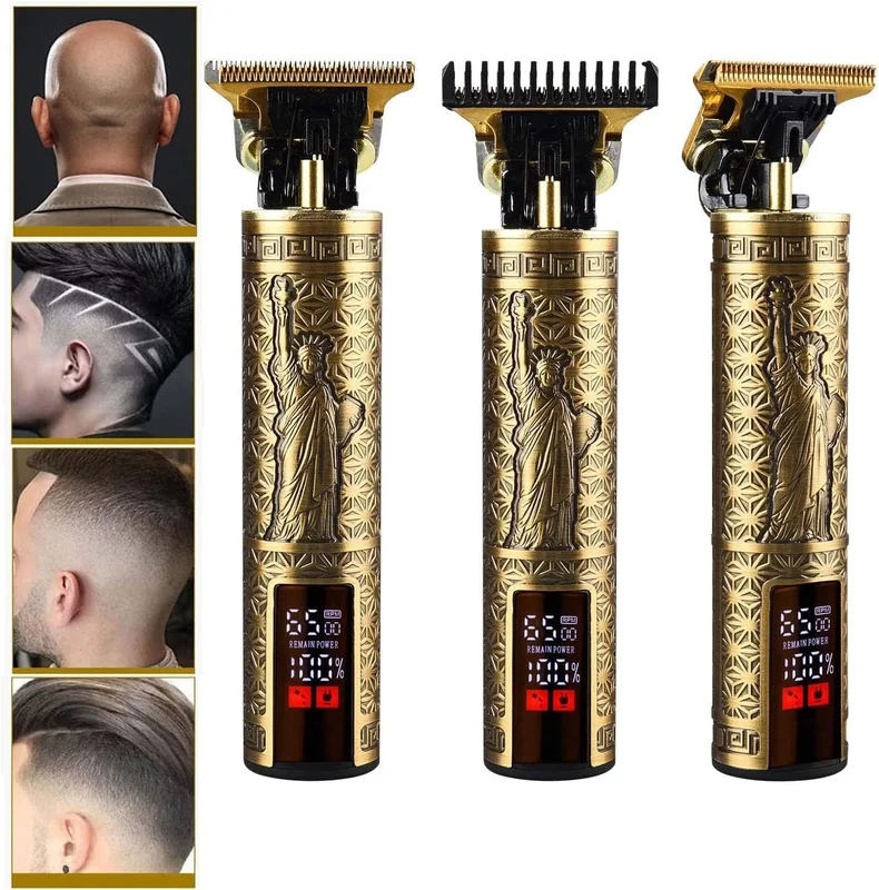 Men'S Grooming Guide - Tagliacapelli e Regolabarba Elettrico Ricaricabile USB