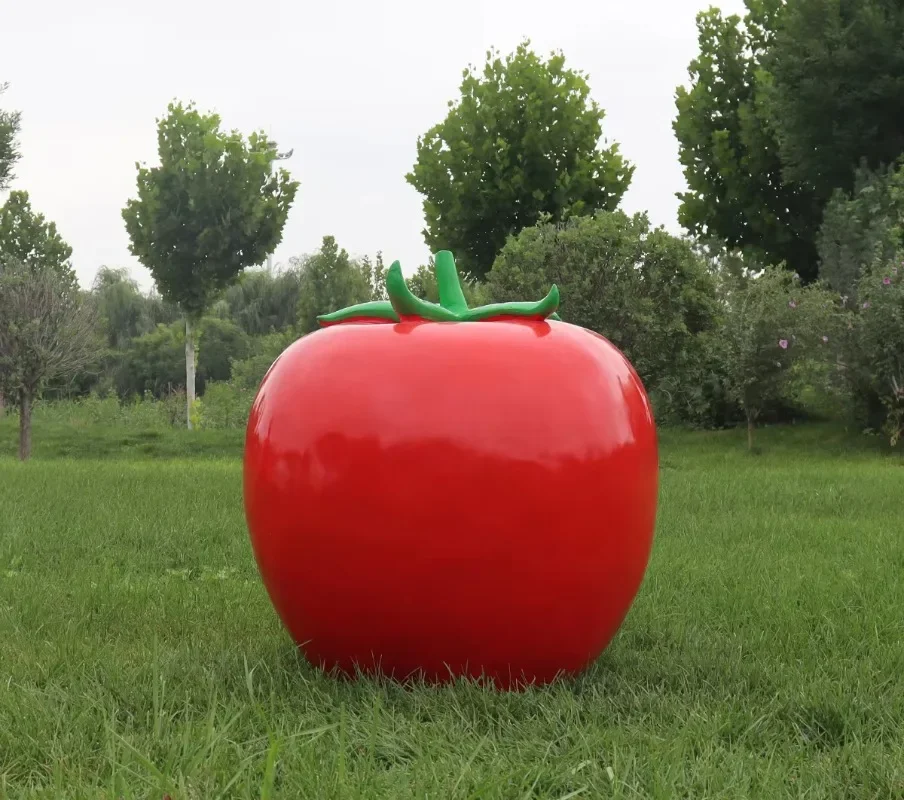 

Wholesale Assorted Fiberglass Fruit and Vegetable Statues Outdoor Garden Theme Decor izable Display Set