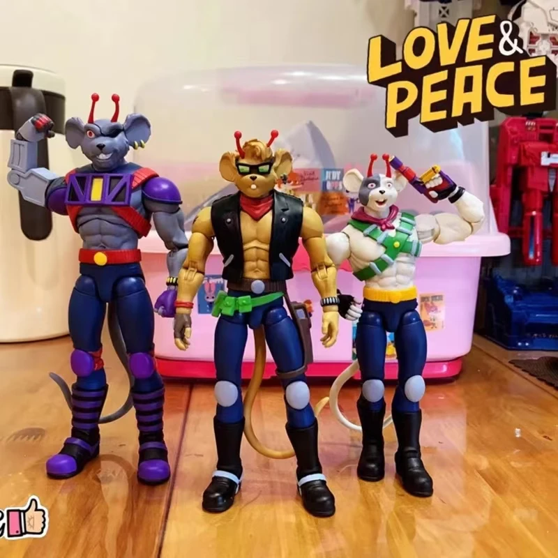 متوفر في المخزون الأصلي NACELLE 1/12 مقياس السائق الفئران المريخ ماوس سلوتيفيني ثلاث قطع مجموعة كاملة 6In ألعاب شخصيات الحركة الجسم الهدايا #1