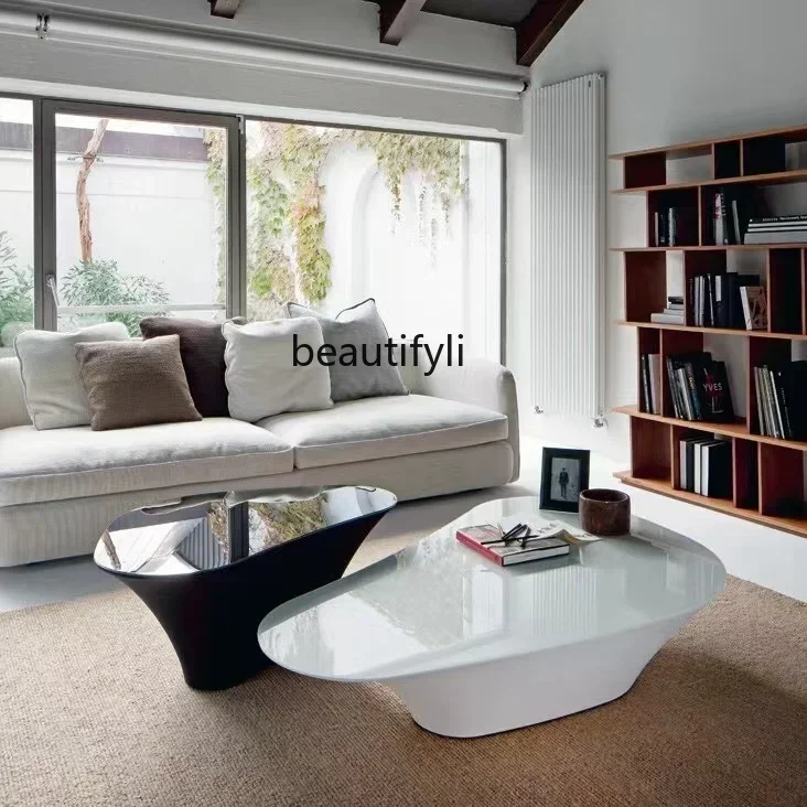 

FACreative Corner Table High Art Combination High and Low Coffee Table Outdoor Casual Coffee TableAA