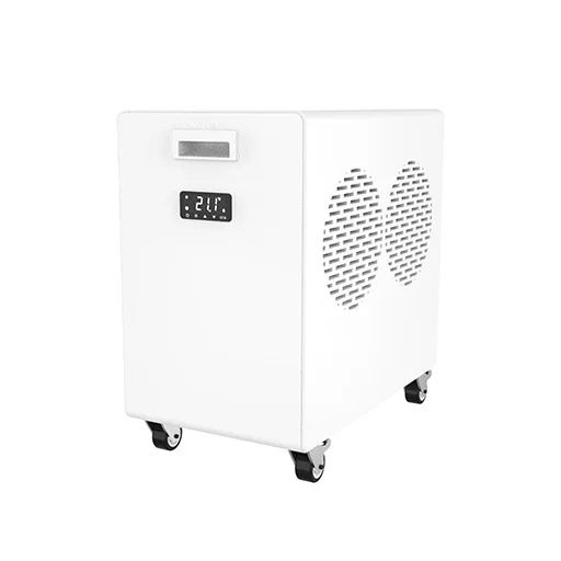 Compact ice bath chillers for cold plunge therapy