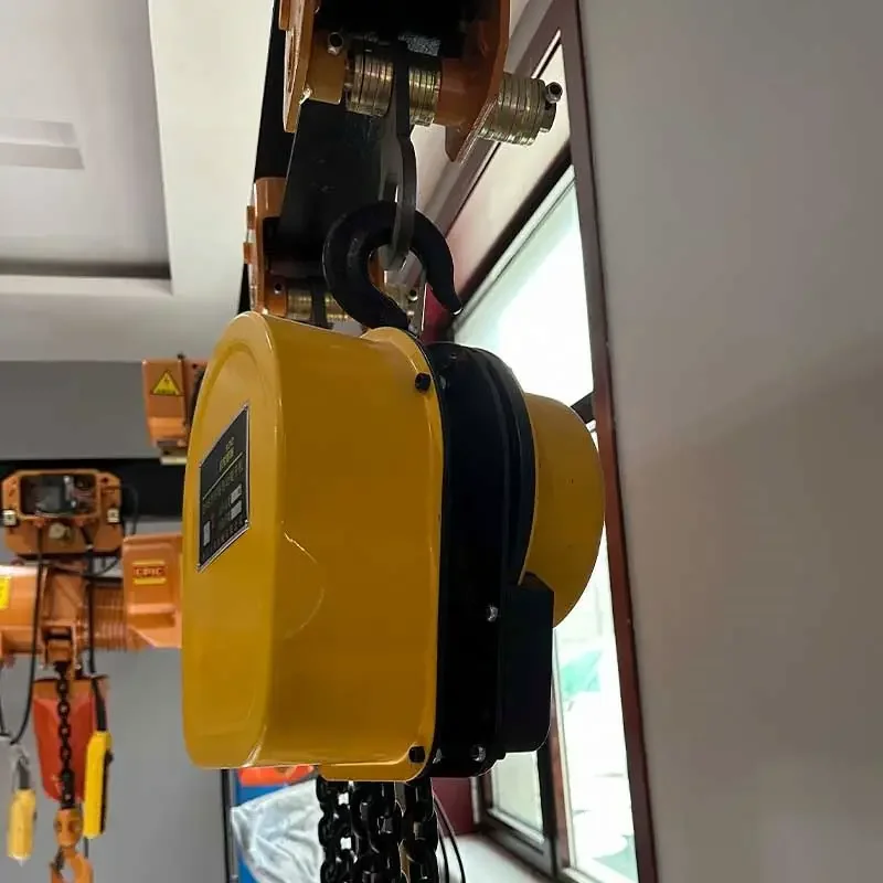 Low Price For Sale Portable Electric Crane Hoist 2T Hook Type Electric Chain Hoist