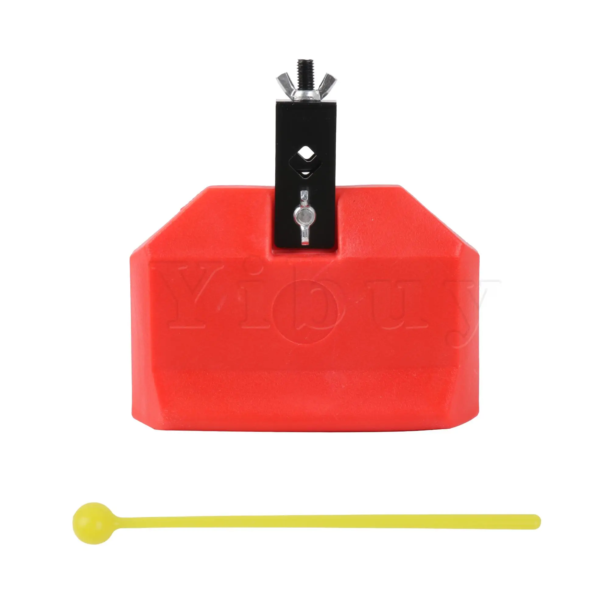 

Yibuy Red Eco-friendly Plastic Percussion Instruments Block Latin Drum Kit