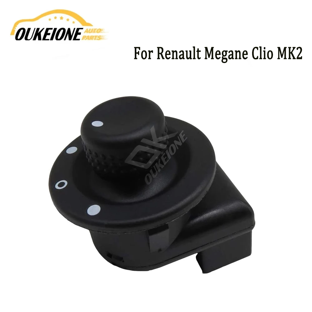 Power Electric Rear View Wing Mirror Control Switch Regulator Button for Renault Clio III Mk3 Laguna 2 Scenic Megane II Kangoo