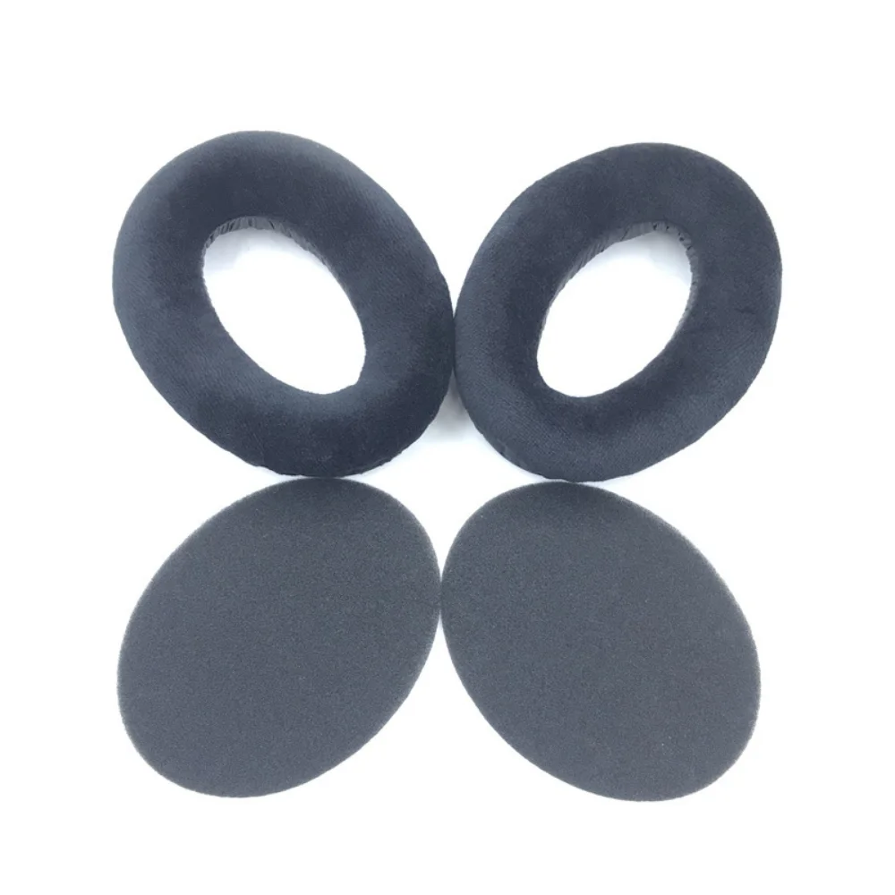 Almohadillas de terciopelo de repuesto para auriculares SENNHEISER HD650 HD600 HD580 HD660 S HD565 HD545 y juego de almohadillas para la diadema