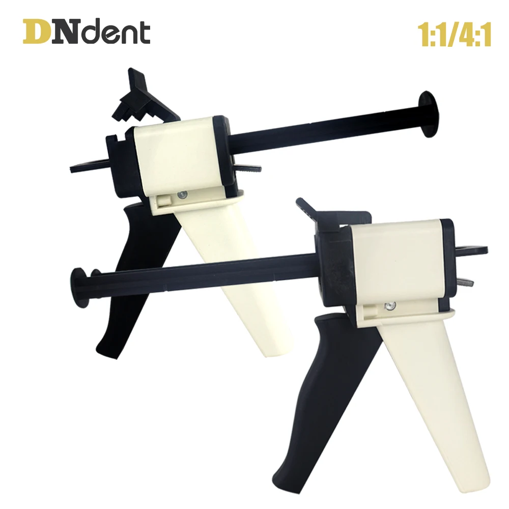 

Пистолет для смешивания и дозирования стоматологических слепочных материалов, универсальный дозатор 1:1/1:2, пистолет для силиконовой резины 10:1, инструменты для стоматологов
