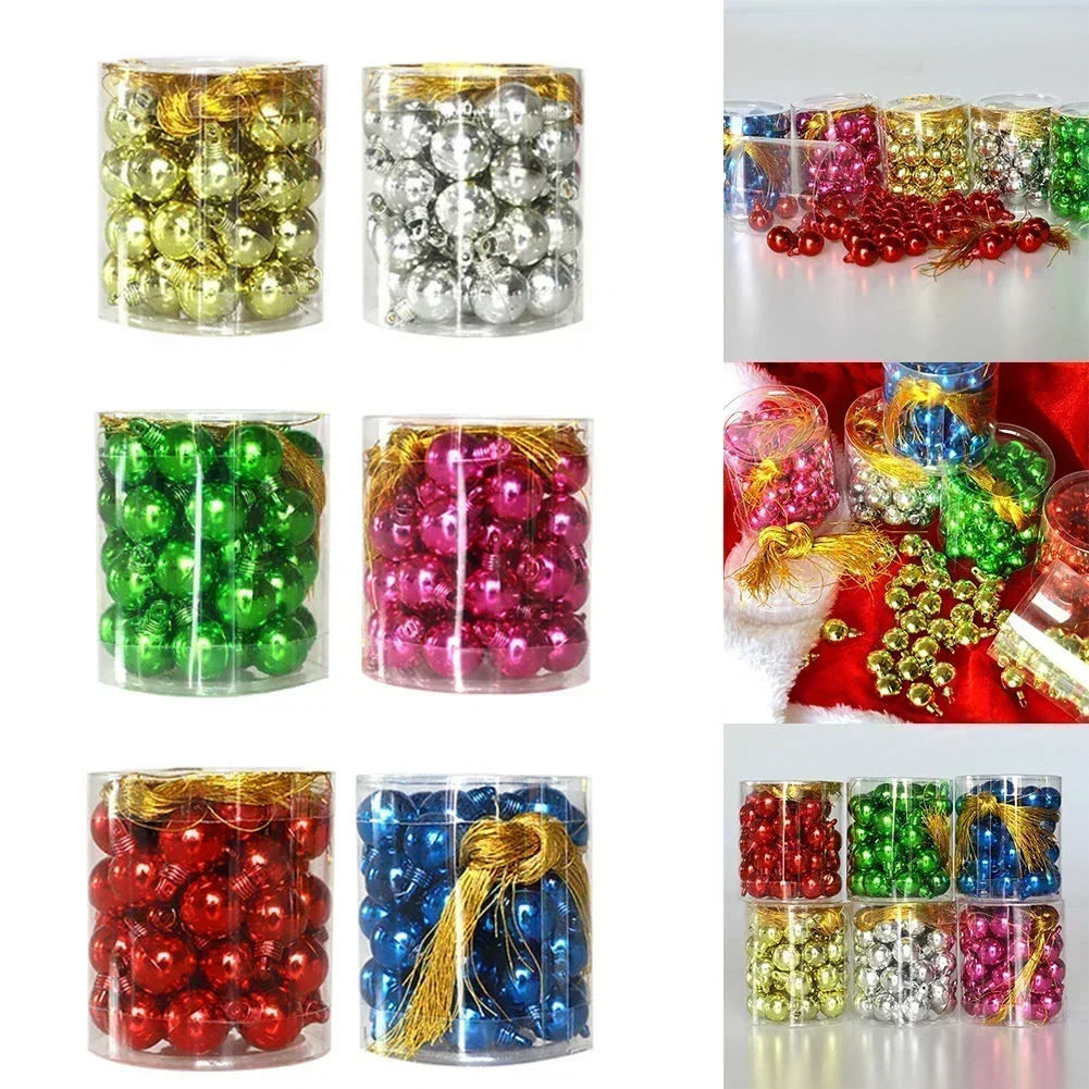 

48Pcs Christmas Balls Ornaments For Xmas Christmas Tree - Shatterproof Christmas Tree Decorations Hanging Ball For Holiday Weddi