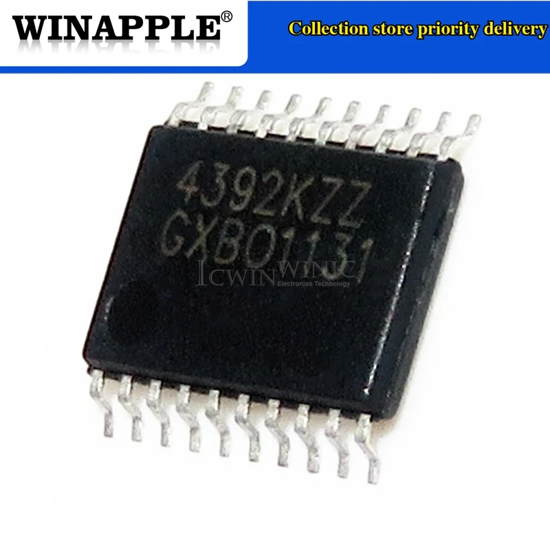 5pcs/lot CS4392-KZZ CS4392 CS4391A-KZ CS4391A 4391KZ R5F211B4SP C1B4 LM5118MH LM5118 TSSOP-20