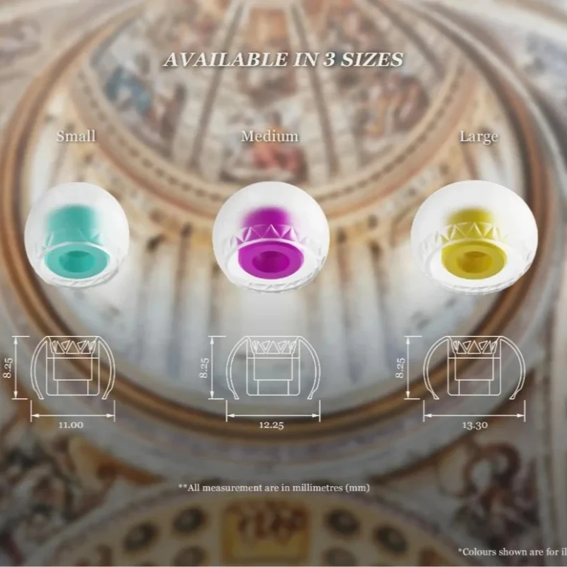 Almohadillas Zuno de silicona transparente para escenario barroco, auriculares Eletech, auriculares para HiFi Ie900 AZ80 XM5 para Eletech barroco