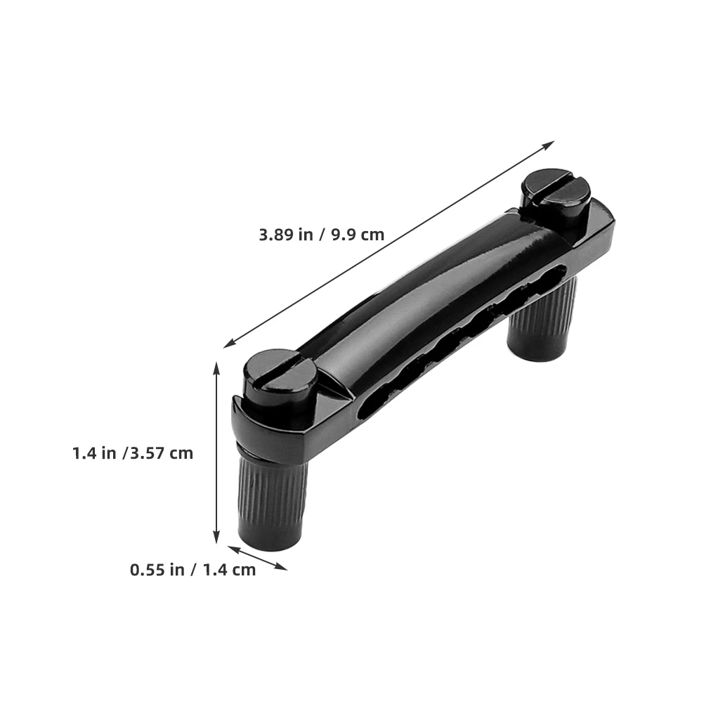 

1 Set 12-Hole Electric Saddle Replacement Durable Metal Saddle For Bridge Tailpiece Metal Guitar Bridge Guitar Parts Instrument