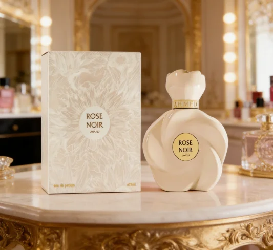 

Rose Noir by Ahmed Al Maghribi Edp Eau De Parfum for Men & Women - 75 ml
