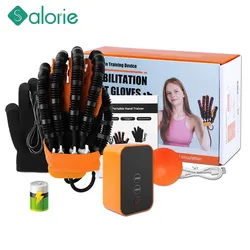 Tragbare Rehabilitation roboter handschuhe Schlaganfall Hemiplegie Hirninfarkt Trainings gerät Finger trainer Hand funktion recyceln