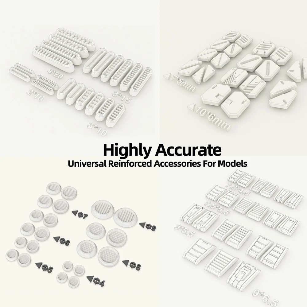 Original Model Detail Supplement Exterior Armor Detail Enhancement Parts Highly accurate Improve model precision with ease