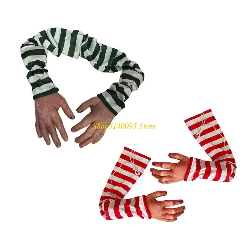 

DXAE Realistic Bloody Fraudulent Hand Halloween Stay With Permanent Mixture Framework For Horror Decorations