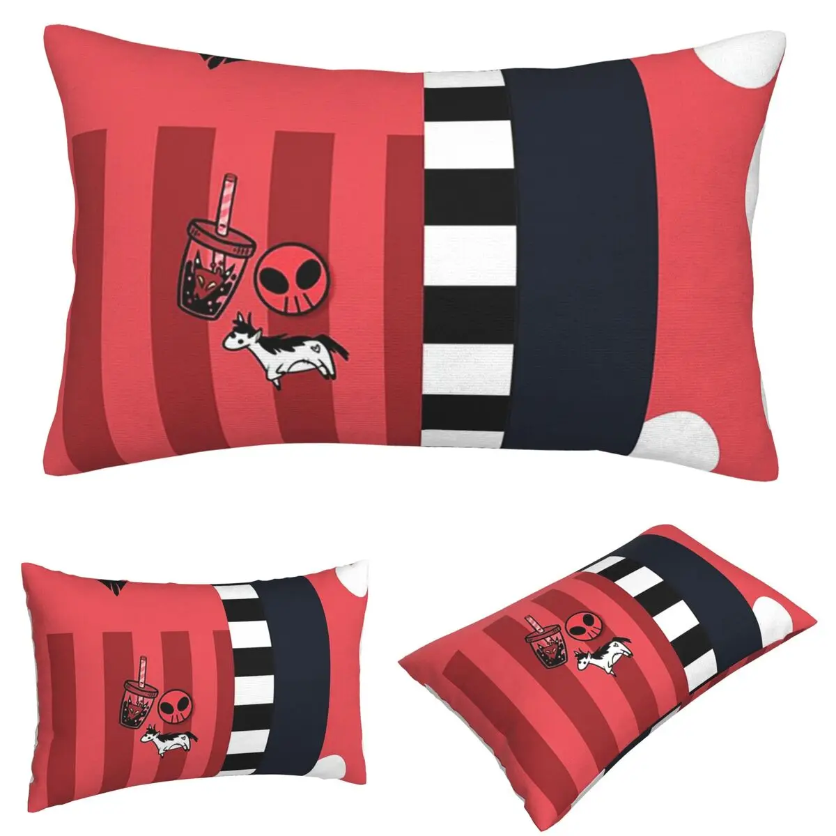 

Helluva Boss - Blitzo Rectangle Pillowcase Cushion Cover Decor Bedroom Bed Home Comfort Throw Pillow