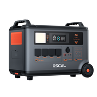 Oscal PowerMax 6000 Portable Power Station,3600 Wh LiFePO4 Battery Solar Generator  For Home Emergency, Outdoor Camping, RV Trip