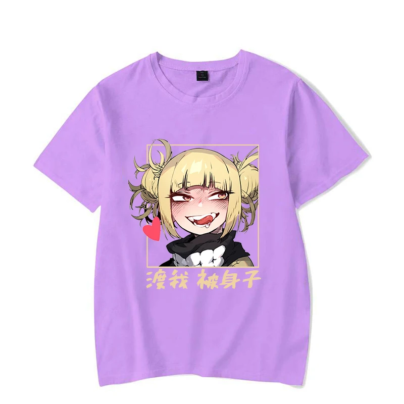 Hot Anime Himiko Toga Printed T Shirts Women Casual Tops Summer Short Sleeve Harajuku T Shirts