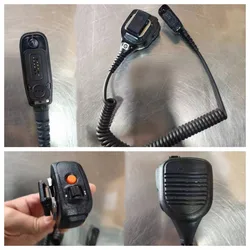 Micrófono de mano PMMN4067 compatible con Motorola XIR P8668ex XPR7550 IS DP4801ex, accesorios de Radio bidireccional