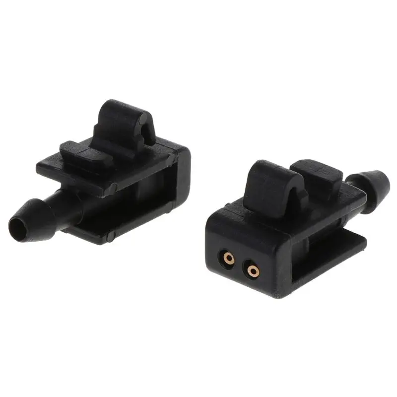 2Pcs  Car Front Windshield Washer for  Adapter Plastic Nozzle for  2 Scenic2 8200082347