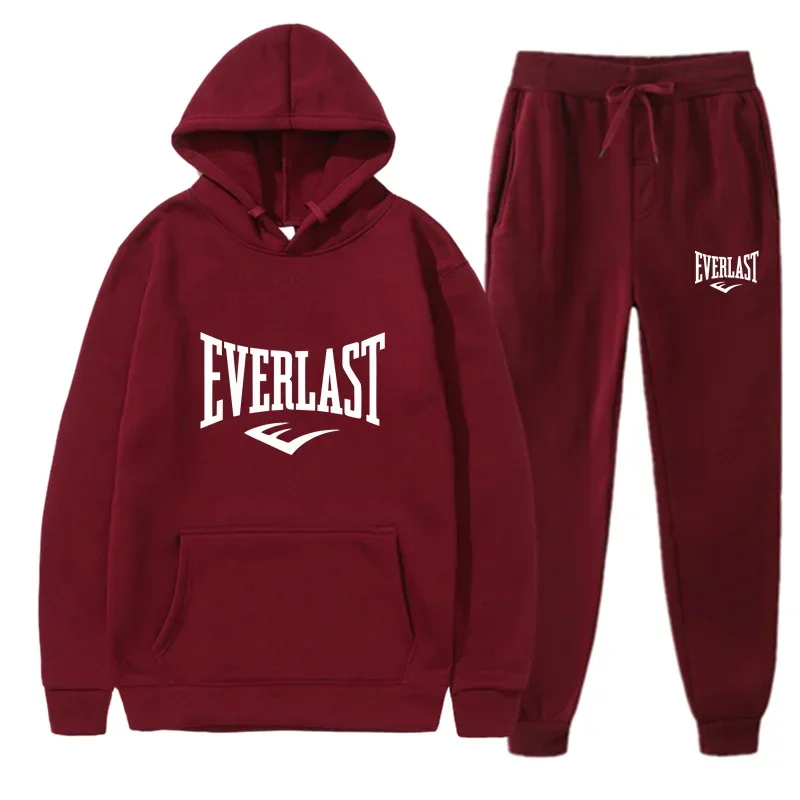 A number of spring and autumn simple retro style big brand with the trend of 2024 spring and autumn two-piece head sportswear