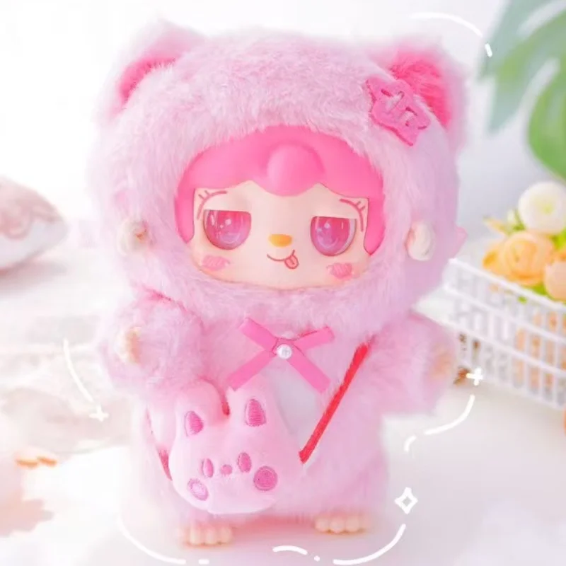 Yooki V2 هريرة رياض الأطفال سلسلة أفخم صندوق أعمى دمية رائعة رفيق دمية Hfluffy دمية حلية مفاجأة صندوق الغموض هدية #4