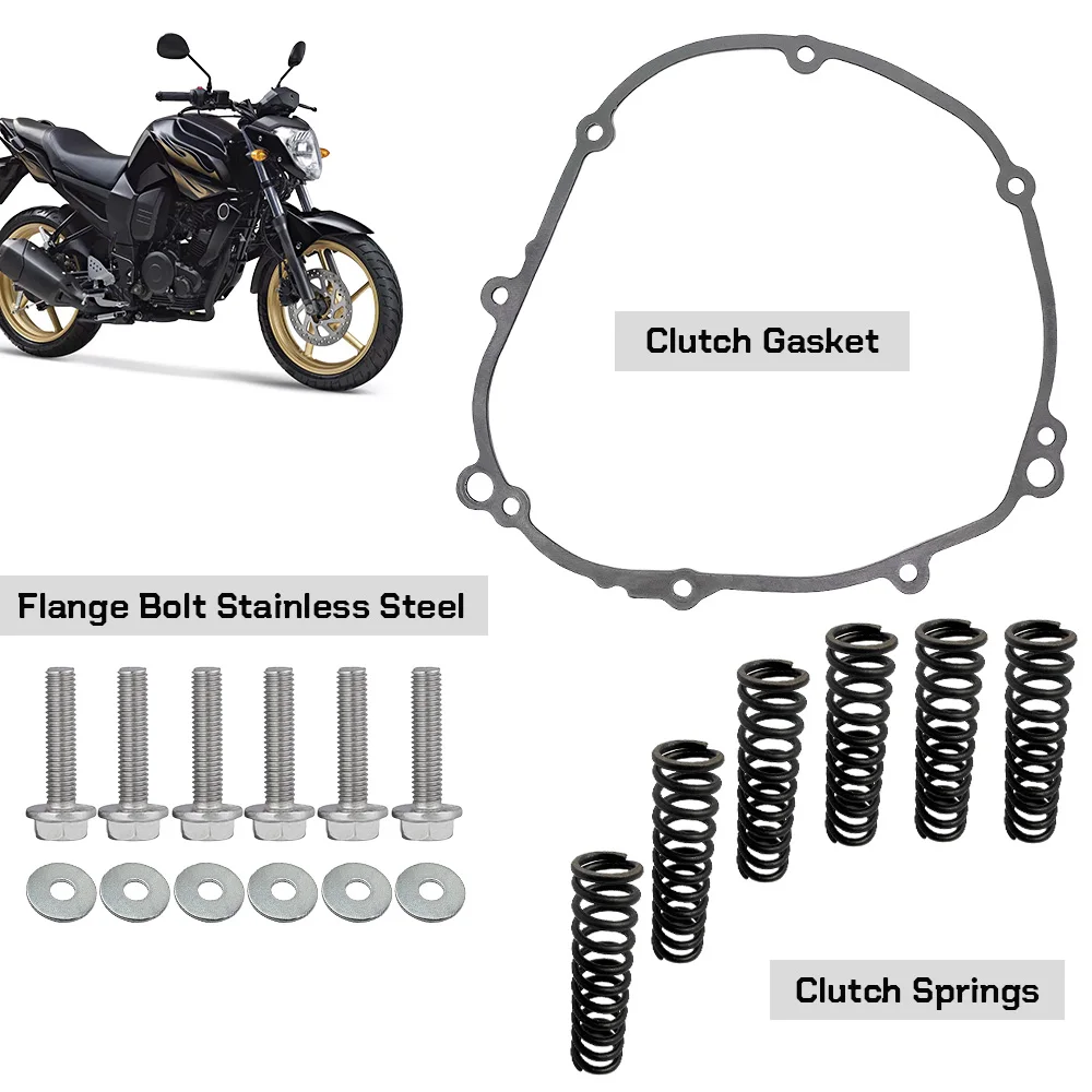 For Yamaha R1 YZF-R1 YZFR1 2004-2006 FZ1 2007-2014 FZS1 2015 2015 FZS1 Clutch Kit Heavy Duty Springs & Cover Gasket