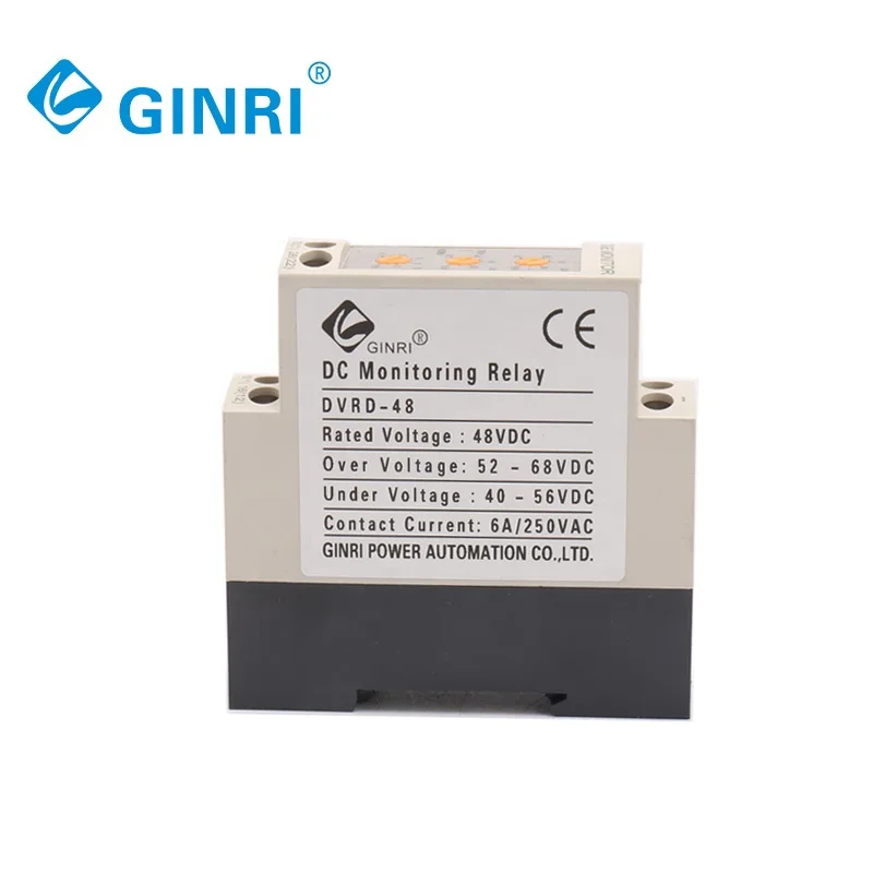 GINRI DVRD-48 DC48V – protection automatique pour réfrigérateur, régulateur et stabilisateur de surveillance automatique des surtensions et des sous-tensions, 3 pièces