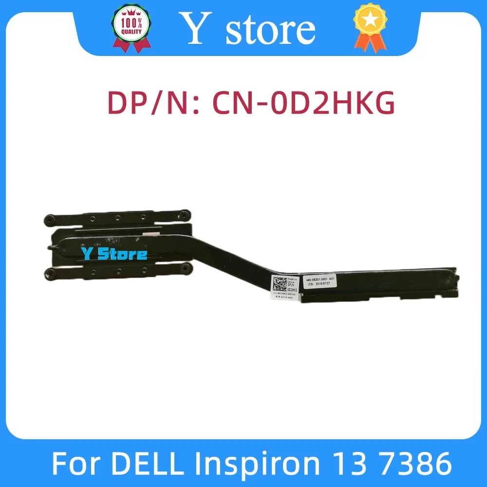 

Y Store New Original CN-0D2HKG D2HKG 0D2HKG AT26I0050SL Radiator For Dell Inspiron 13 7386 Cooling Heatsink Fast Ship