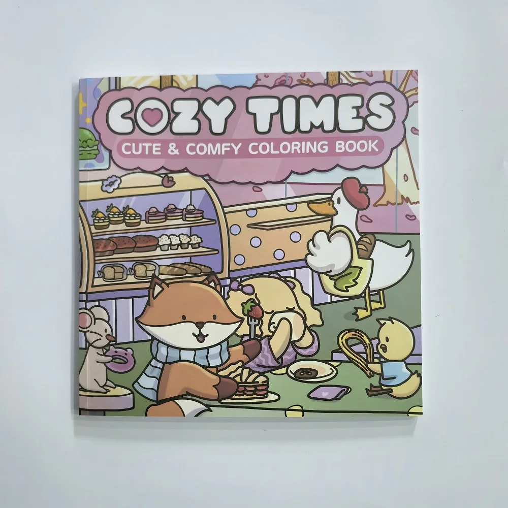 

Cozy Times Cute & Comfy Patterns Coloring Book for Adults Cute Drawing Book Perfect Gift for Party and Birthday