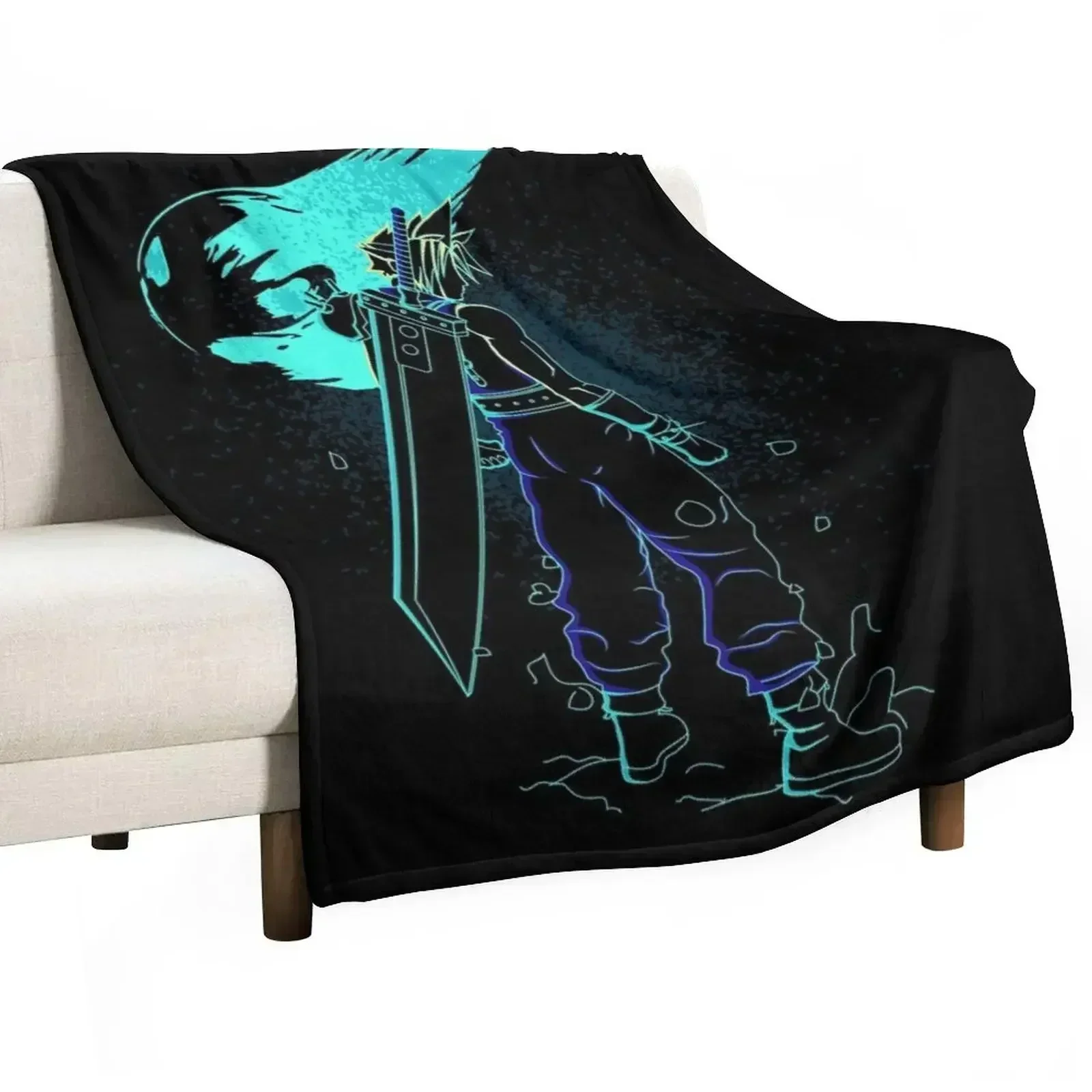 

Shadow of Meteor Throw Blanket Plaid on the sofa Soft Plaid Blankets