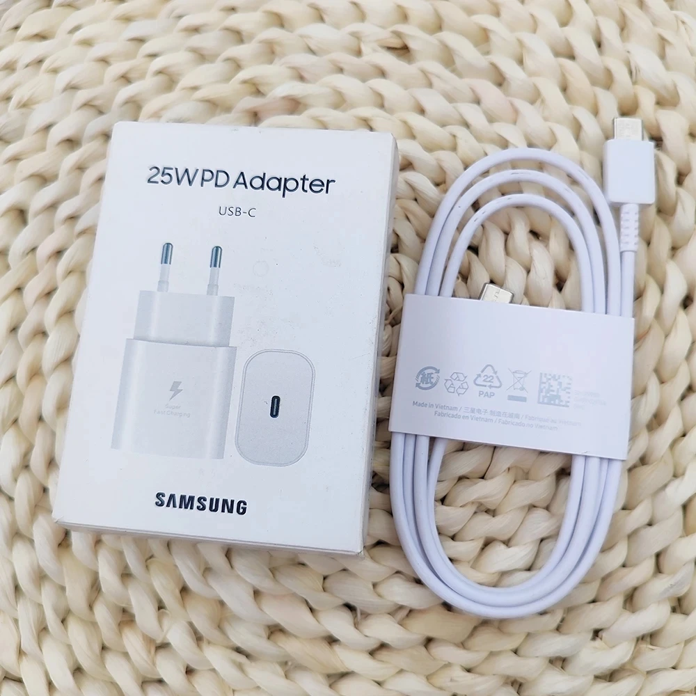 Samsung A56 A36 A26 5G 25W Super Fast Charger PD Usb Type C Adapter Cargador For SAMSUNG Galaxy S25 S24 Ultra Plus S23 FE A05S - náhled 2
