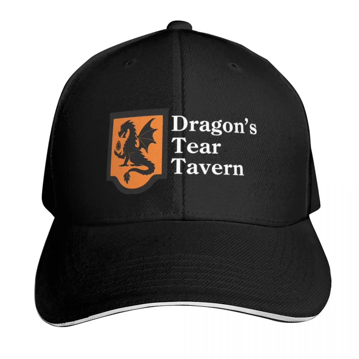 Dragon's Tear Tavern - Shield with Name Baseball Cap Luxury Hat Fishing cap fishing hat fashionable Baseball For Men Women's