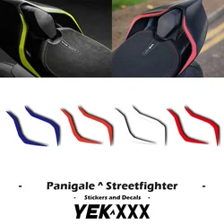 Fairing kabuk arka kuyruk Sticker çıkartması hatları yansıtıcı Metal için Ducati Ducati Streetfighter V4 V4R V4S V4SP V2
