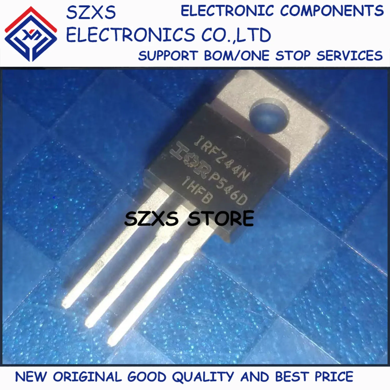 Nuevo Original, 20 Piezas IRFZ44N IRFZ44NPBF TO-220 55V 49A MOSFET Transistor de Efecto de Campo, Componentes Electrónicos en Stock, Buena Calidad
