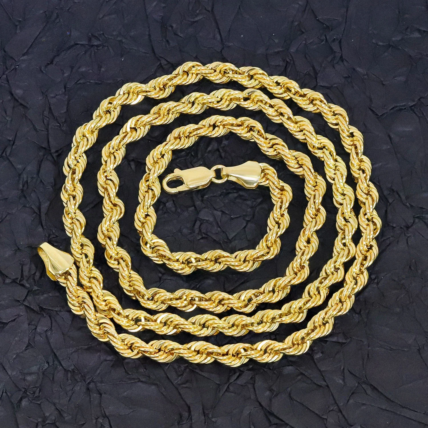 

Bulk sale Twisted Link Rope Chain Au750 Jewelry Pawnable 18k Manufacturer saudi gold jewelry pawnable 18k 18k Real Gold Chain