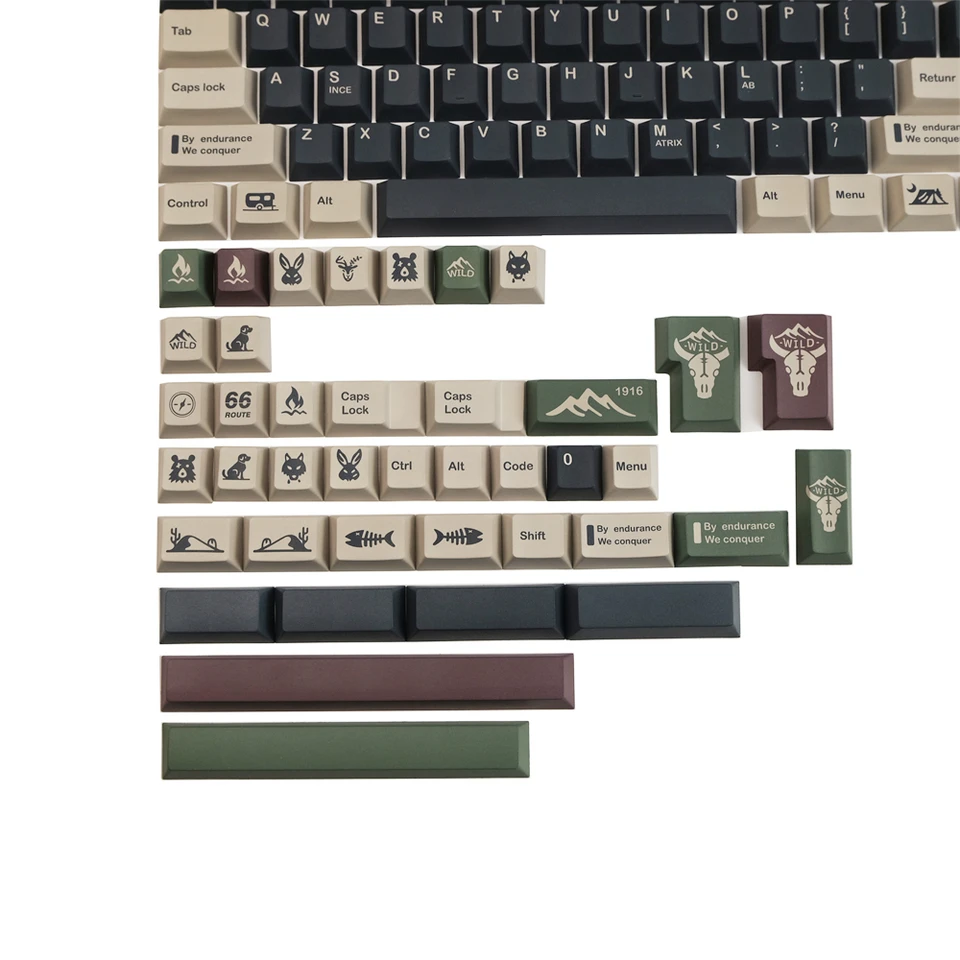 GMK-Mechanical Keyboards KeyCap GMK Wild PBT DYE-Sublimation Key