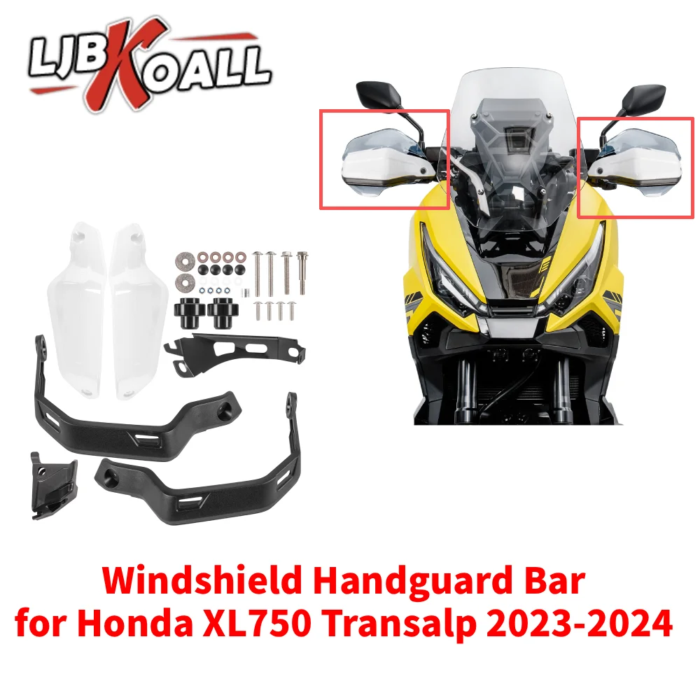 

Windshield Handguard Bar for Honda XL750 Transalp 2023-2024 Hand Guards Handlebar Handguard Hand shield Guard Protector