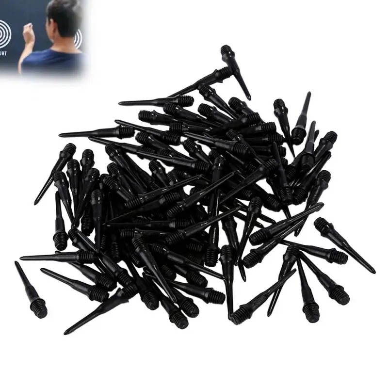 100/200/500PCS High Precision Electronic Dart Plastic Professional Dart Soft Tip Points Needle Replacement Set Darts Accessories