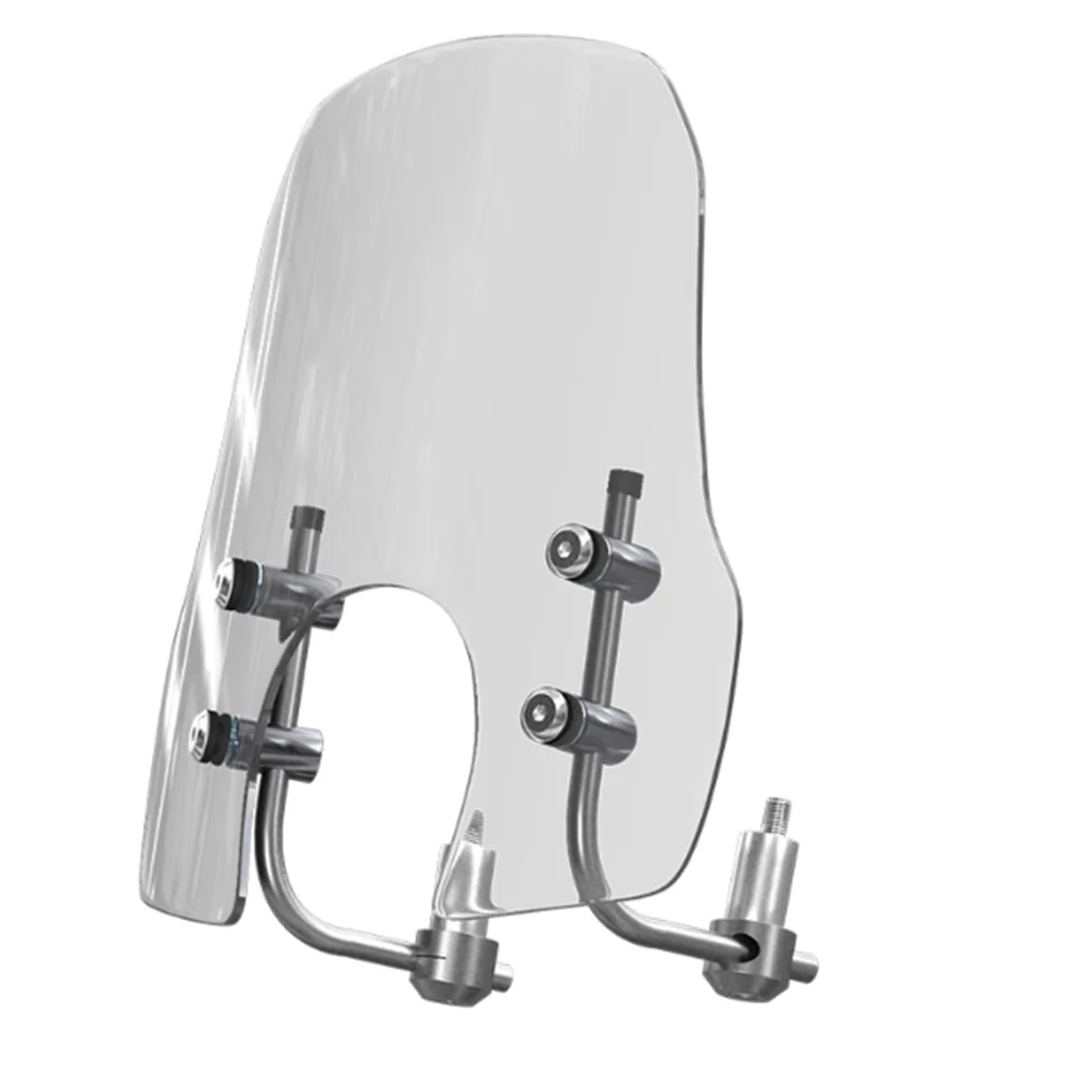 High quality windshield for VOGE SR150C SR150 C windshield modification with raised front windshield chest guard with bracket