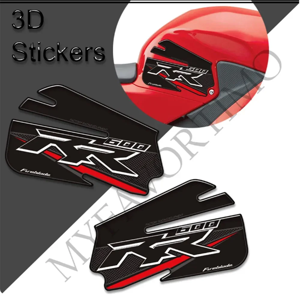 2013 - 2016 2017 2018 2019 2020 2022 Tank Pad Grips Protector Stickers Decals Kit Knee Fireblade For Honda CBR 600RR CBR600RR