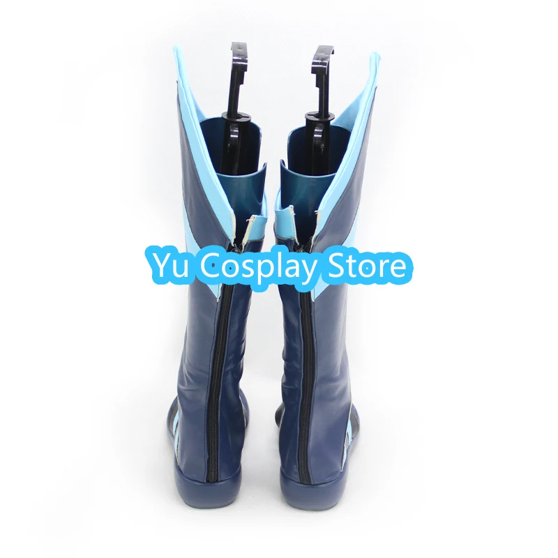 Jogo lol espírito flor riven cosplay sapatos de couro do plutônio botas de carnaval de halloween cosplay adereços feitos sob encomenda