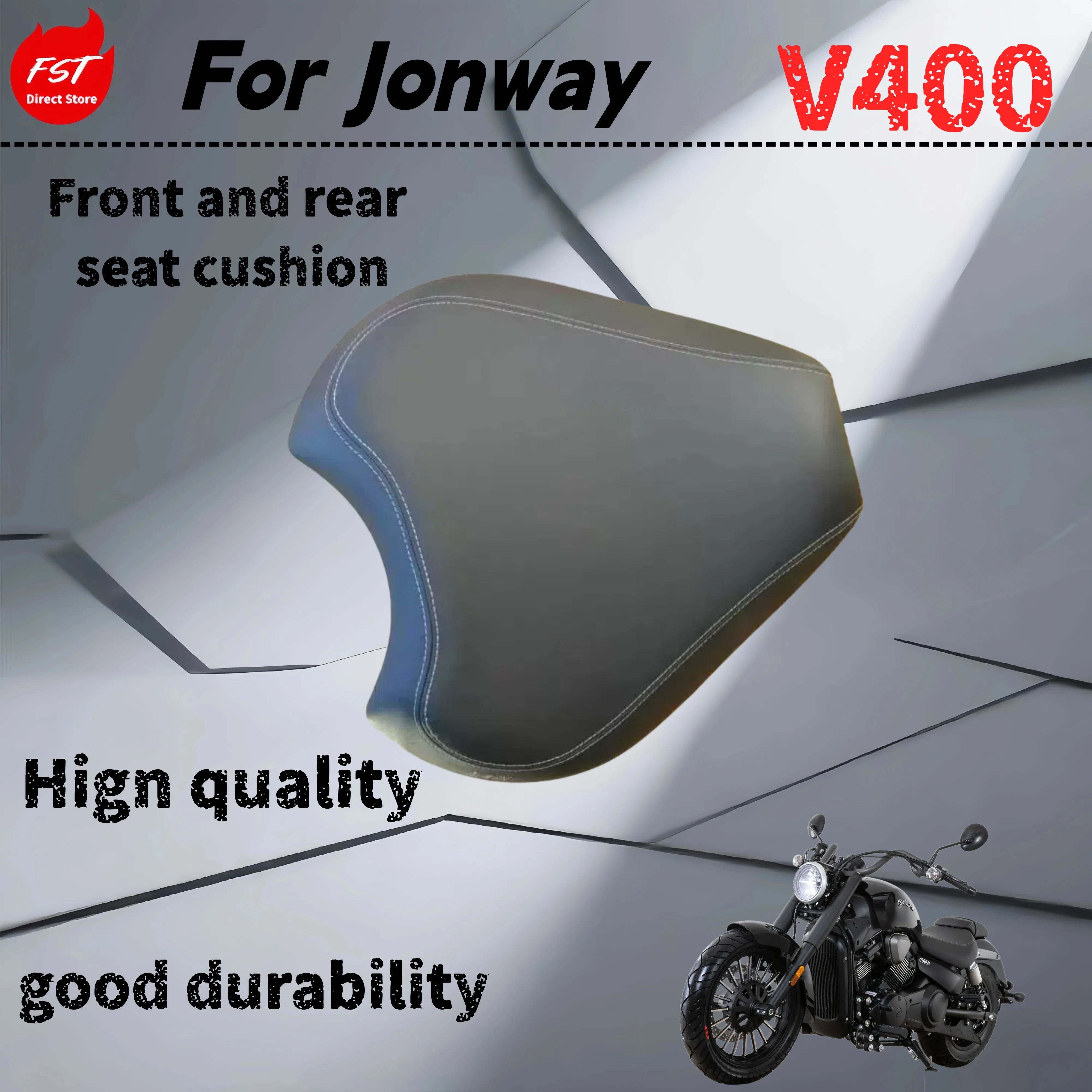 

Для Jonway 400v аксессуары для мотоциклов, подушка сиденья, большая подушка переднего и заднего сиденья, оригинальная заводская оригинальная подушка