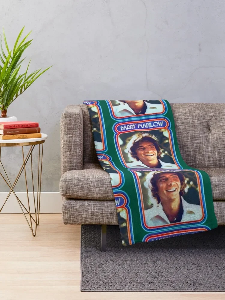 Barry Manilow Throw Blanket Thin Tourist Single Sofa Throw Blankets