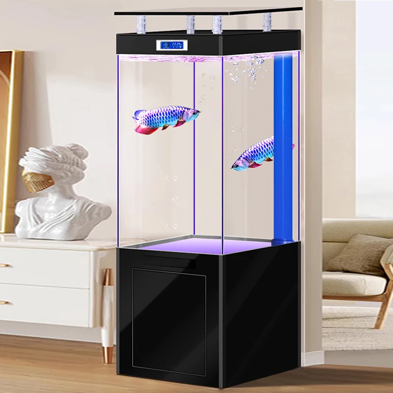 

Light Fish Tanks Accessories Aquarium Accent Luxury Ornamental Fish Decoration Aquarium Ecology Home Furniture El Acuario Lsyg