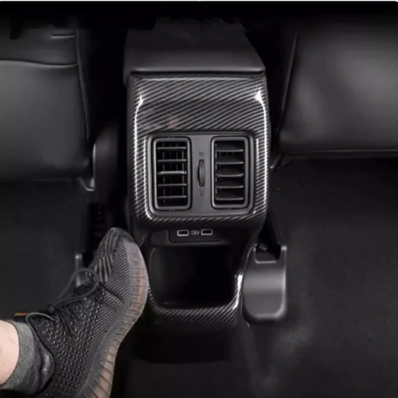 

Для Honda XR-V HR-V Vezel 2022 2023 2024, задняя крышка для кондиционера автомобиля, наклейка, накладка, аксессуары для стайлинга