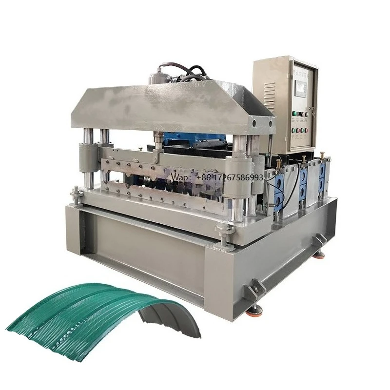 

Building Material Metal Angle Color Steel Arch Camber Roofing Curve Making Machine