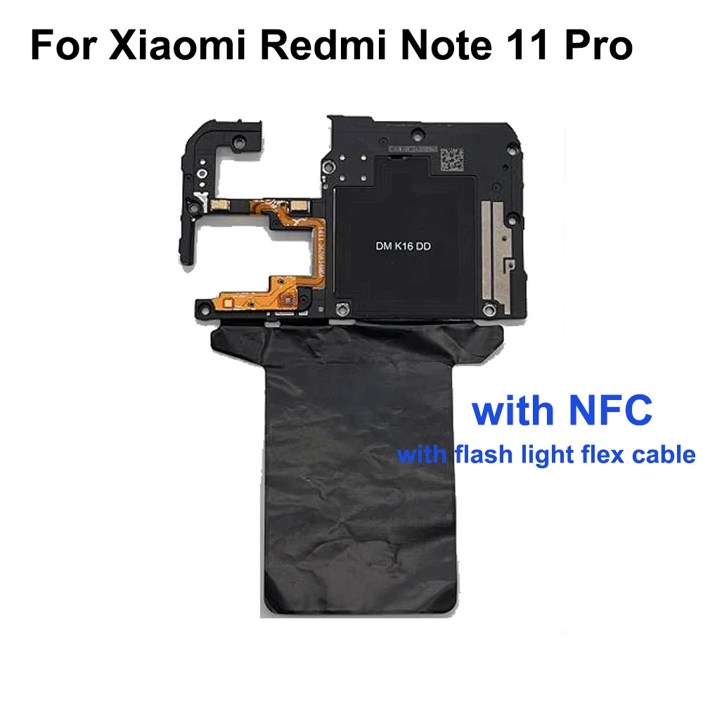 

For Xiaomi Redmi Note 11 Pro Back Frame shell case cover on the Motherboard and WIFI antenna With NFC Module parts Note11 Pro