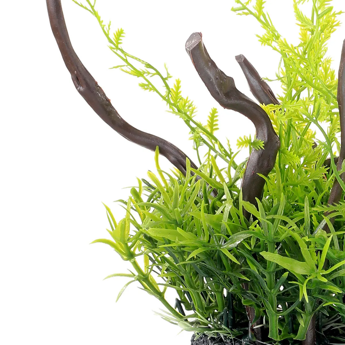 

Artificial Water Grass For Aquarium Fish Tank Plants Decor Lifelike Underwater Landscape Safe Non-Rotting Green