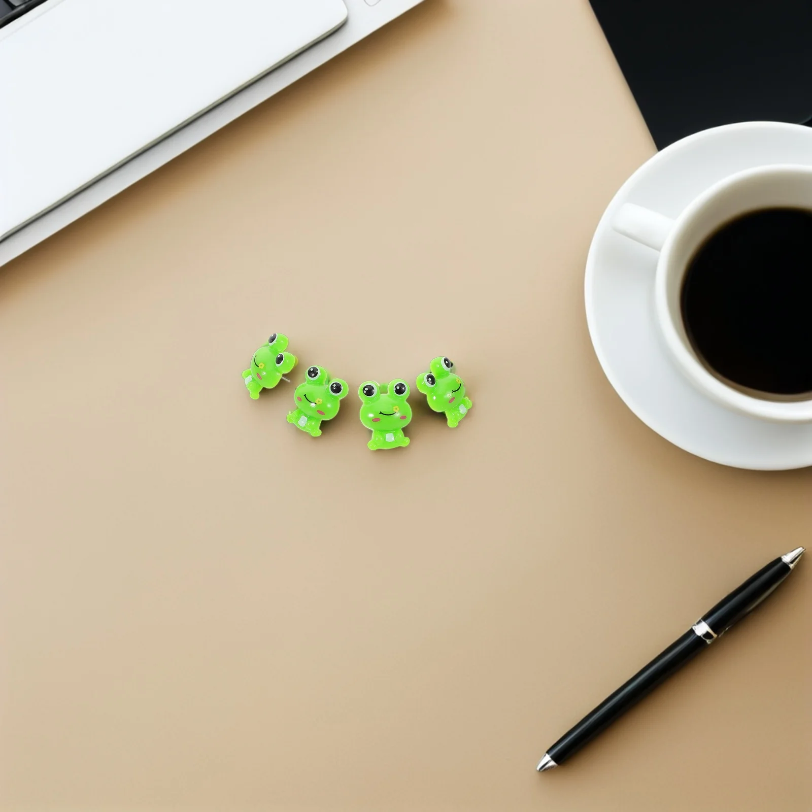 

50Pcs Frog Thumb Tacks Creative Design Animal Push Pins for Wall Maps Bulletin Boards Push Pin Set Thumb Tacks for Wall