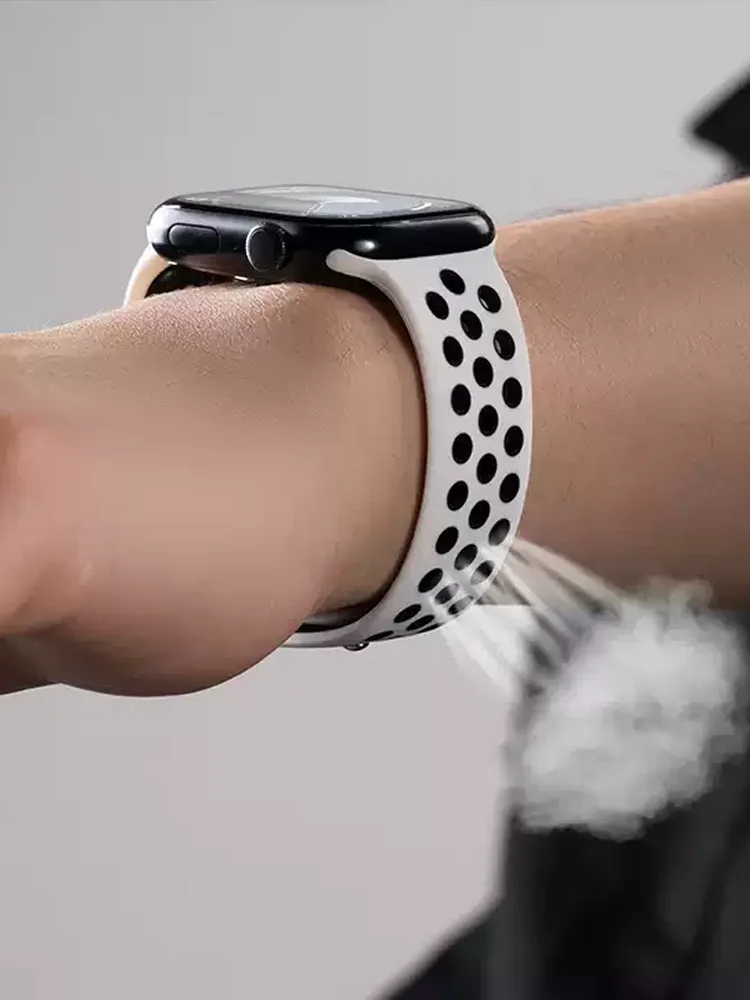 Silicone Sport Straps For Apple Watch Band 45mm 44mm Ultra2 49mm 38/40mm 41/42mm Pride Bracelet iWatch Series10 8 7 6 4 5 3 9 SE image 2